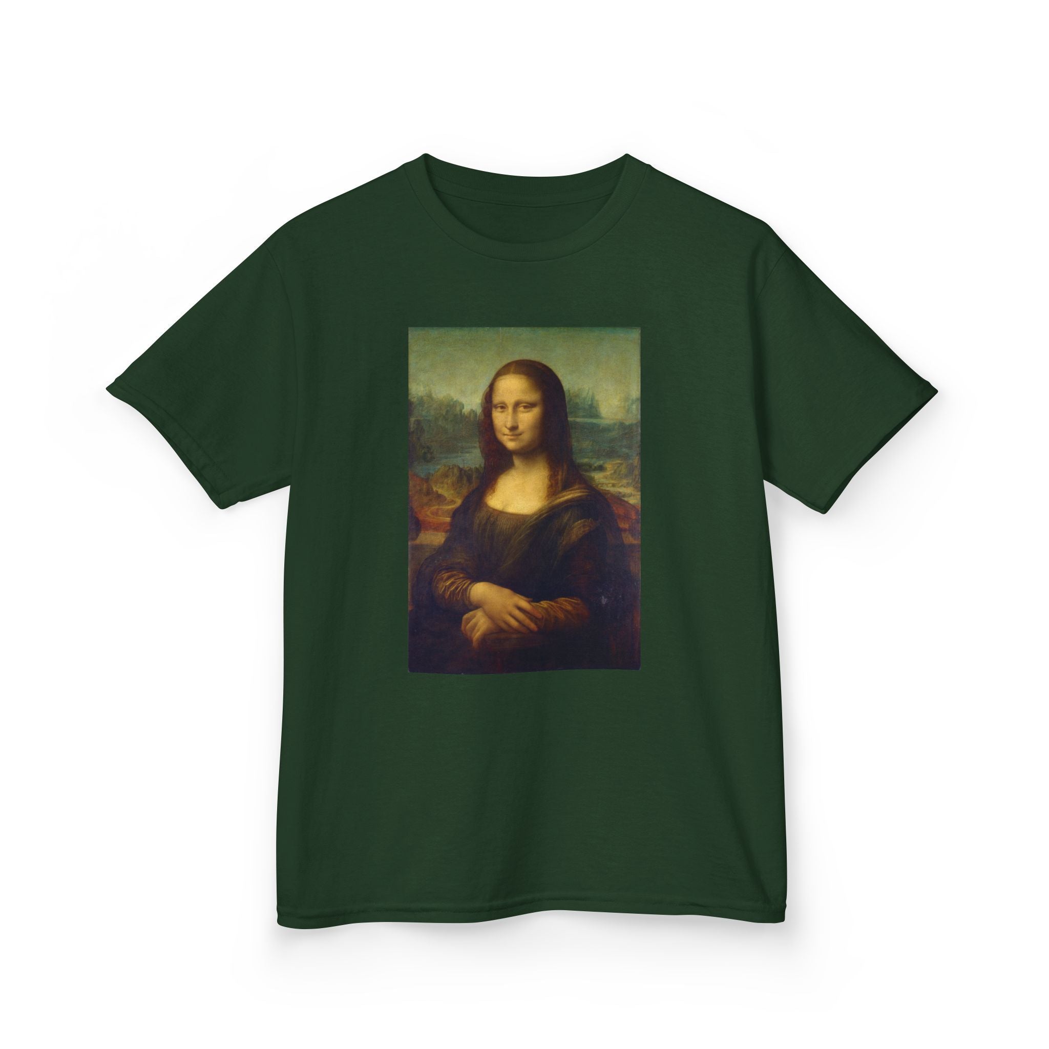 Kids Tee — Mona Lisa Art Print Shirt