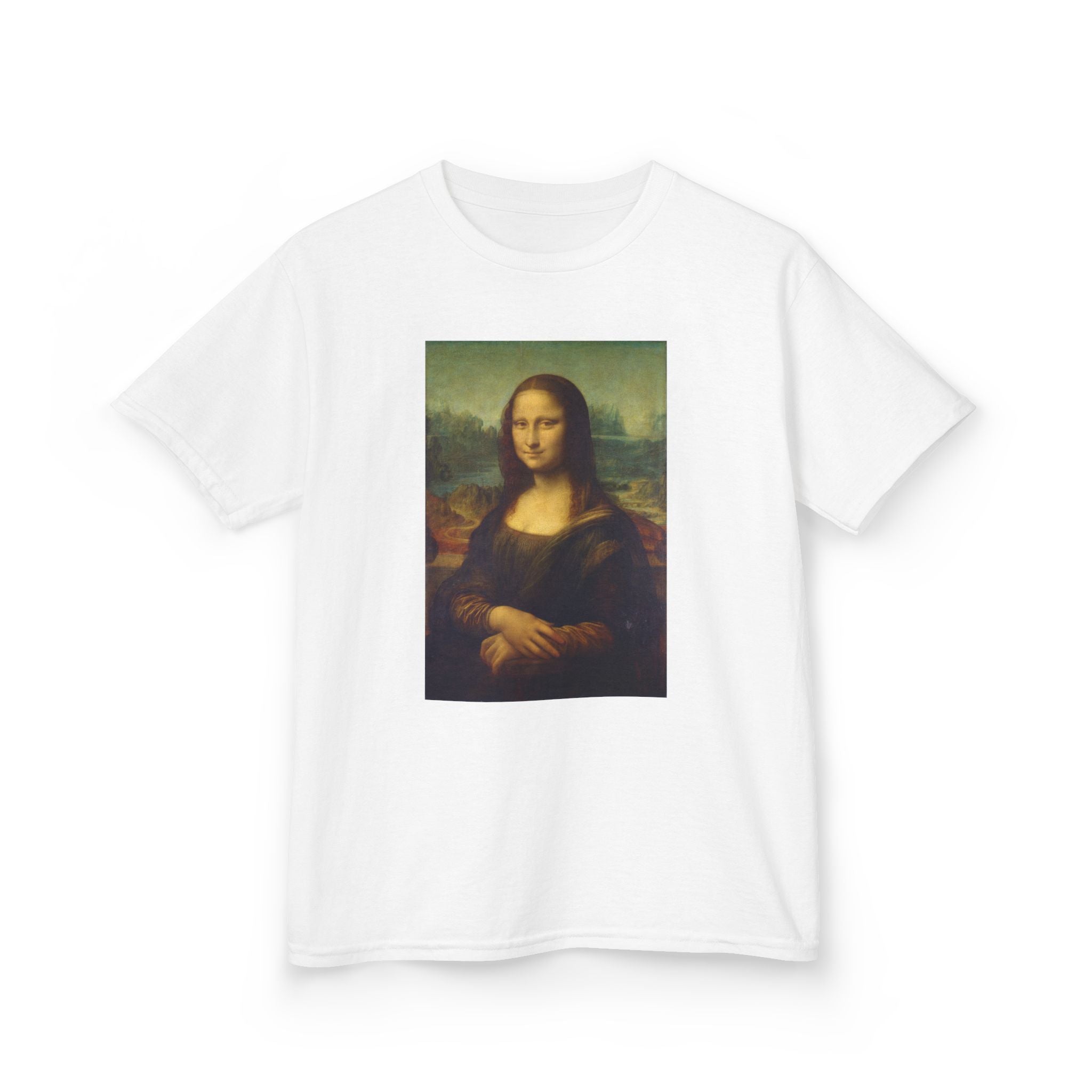 Kids Tee — Mona Lisa Art Print Shirt
