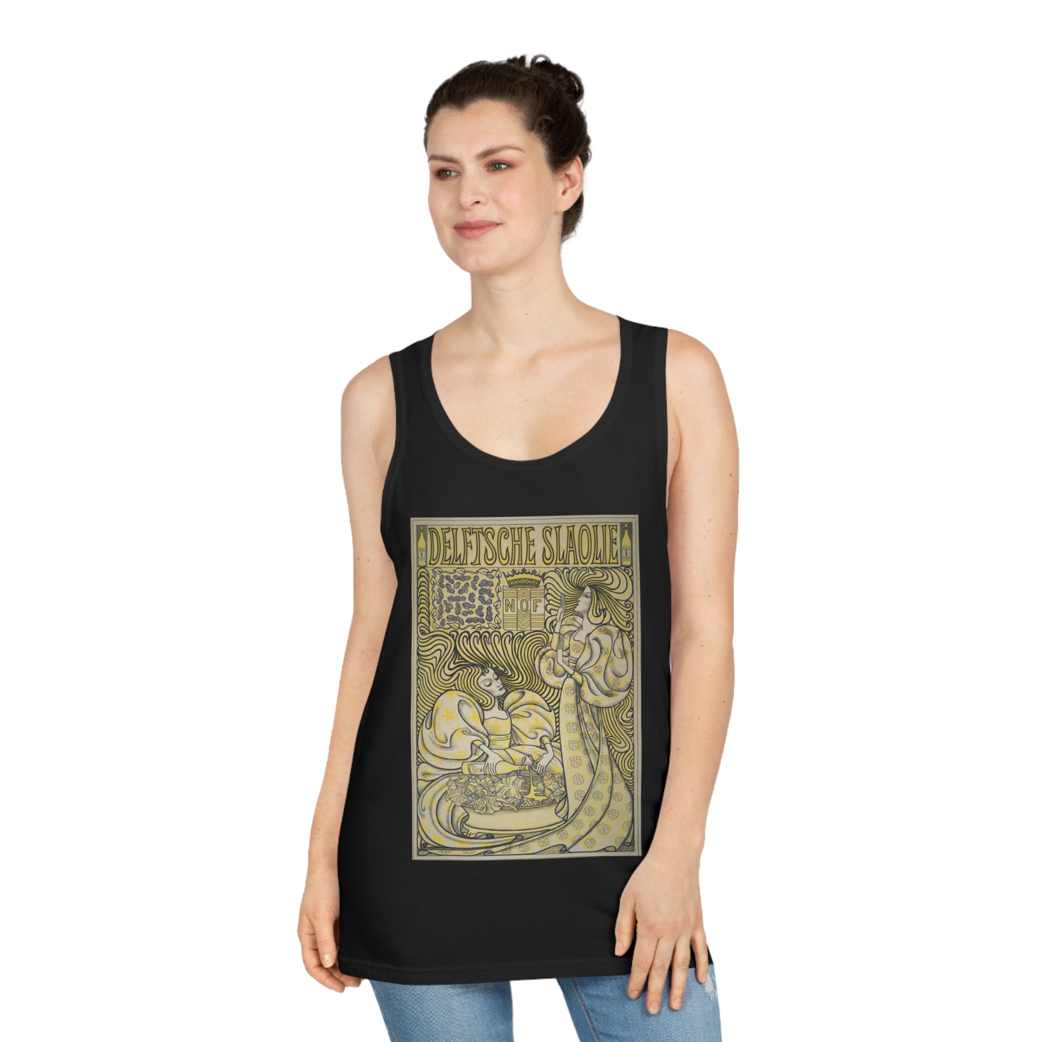 Dutch Nouveau Vintage-Inspired Unisex Softstyle™ Tank Top - Bohemian Gift