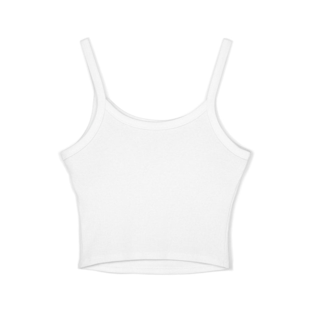Chic Women's Spaghetti Strap Tank Top with Minimalist Design, Summer Casual Wear, Everyday Outfit, Dance Warmup, Gift for Her