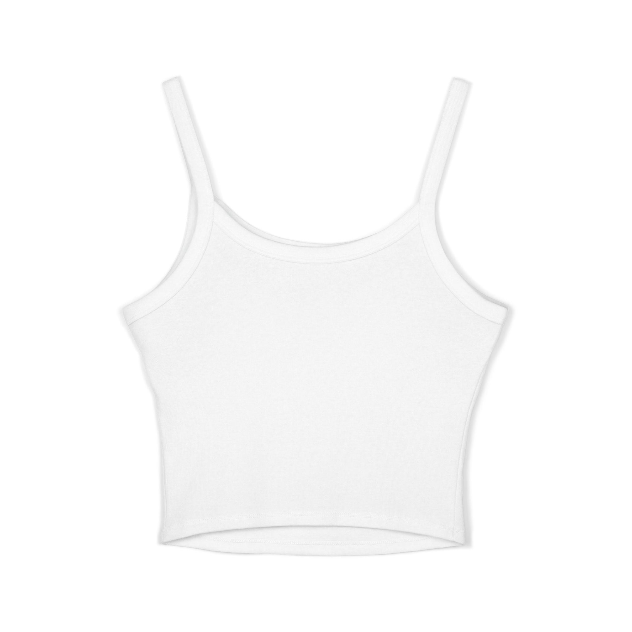 Chic Women's Spaghetti Strap Tank Top with Minimalist Design, Summer Casual Wear, Everyday Outfit, Dance Warmup, Gift for Her