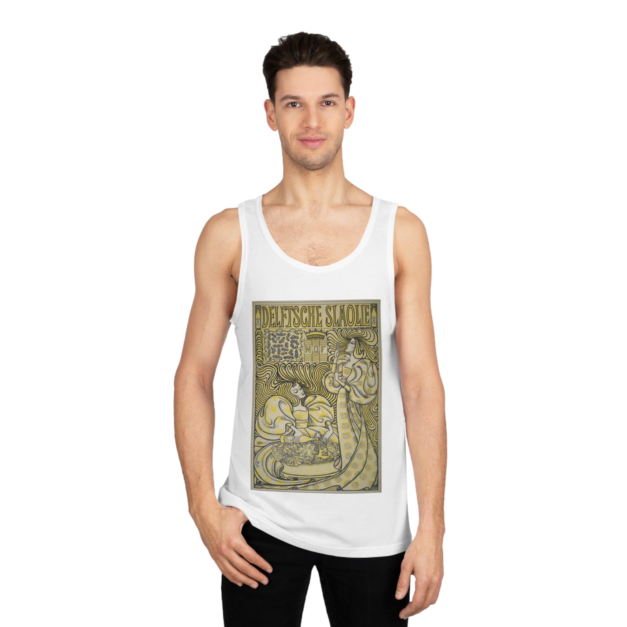Dutch Nouveau Vintage-Inspired Unisex Softstyle™ Tank Top - Bohemian Gift