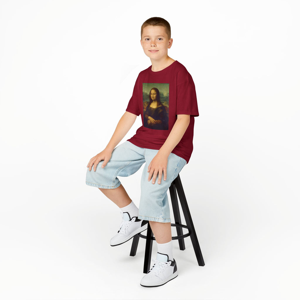 Kids Tee — Mona Lisa Art Print Shirt