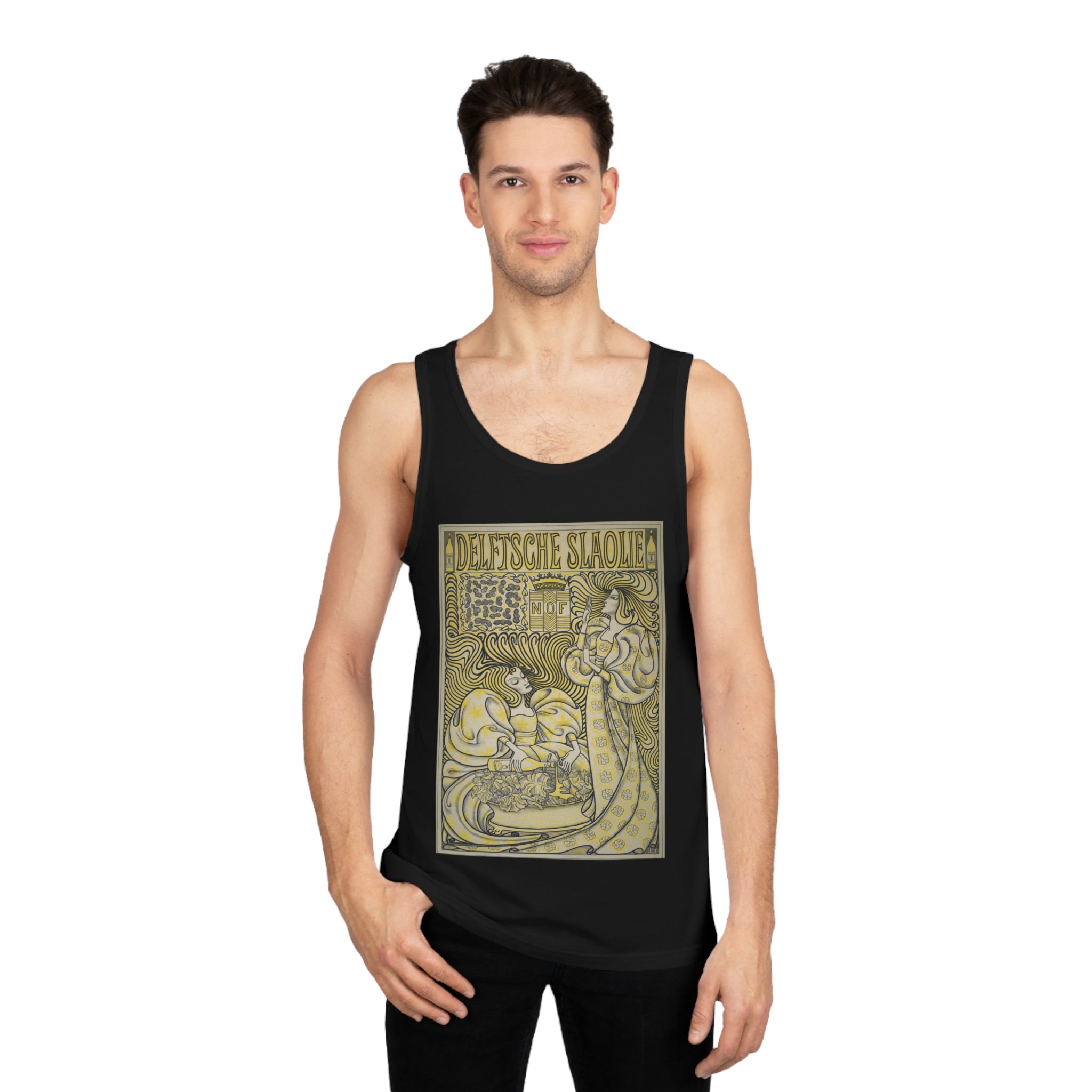 Dutch Nouveau Vintage-Inspired Unisex Softstyle™ Tank Top - Bohemian Gift