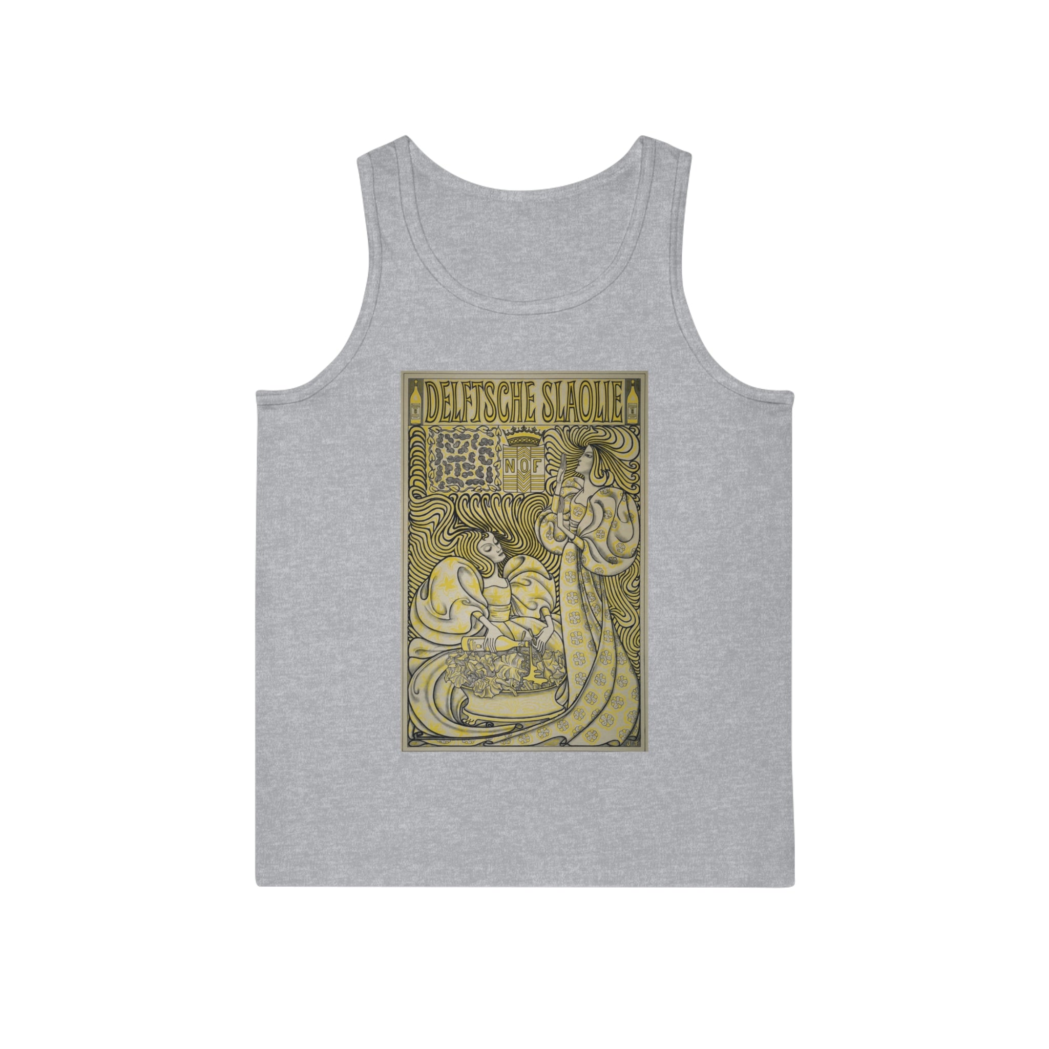 Dutch Nouveau Vintage-Inspired Unisex Softstyle™ Tank Top - Bohemian Gift