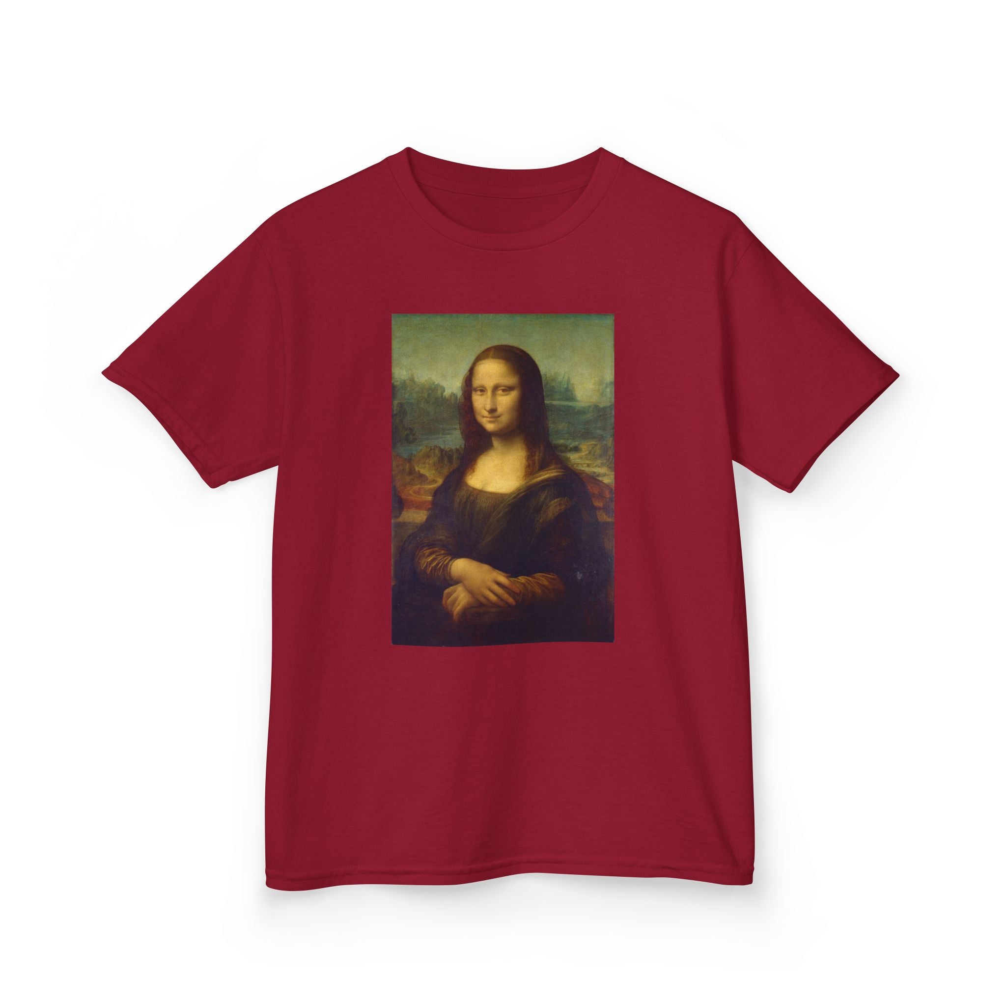 Kids Tee — Mona Lisa Art Print Shirt