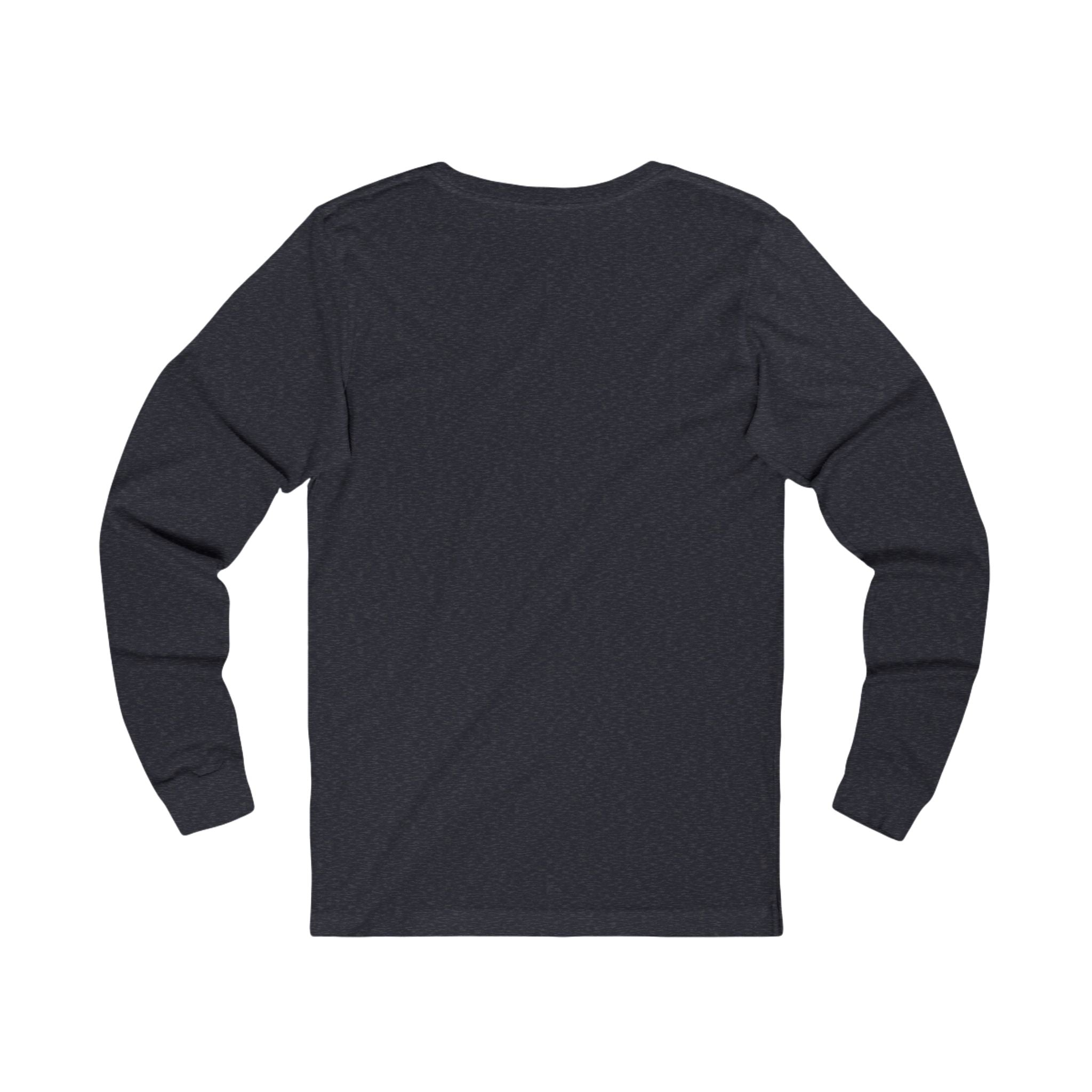 Soft Floral Long Sleeve Tee, Unisex Jersey Tee, Nature Lover Gift, Casual Top, Spring Apparel, Artistic Shirt