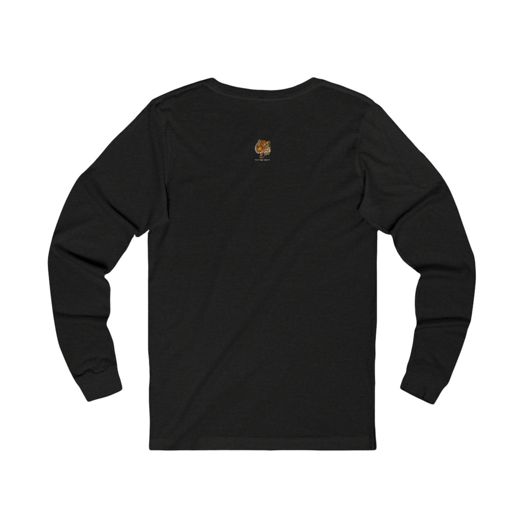 Roaring Tiger Long Sleeve Tee — Wild Image Apparel Fierce Tiger Graphic