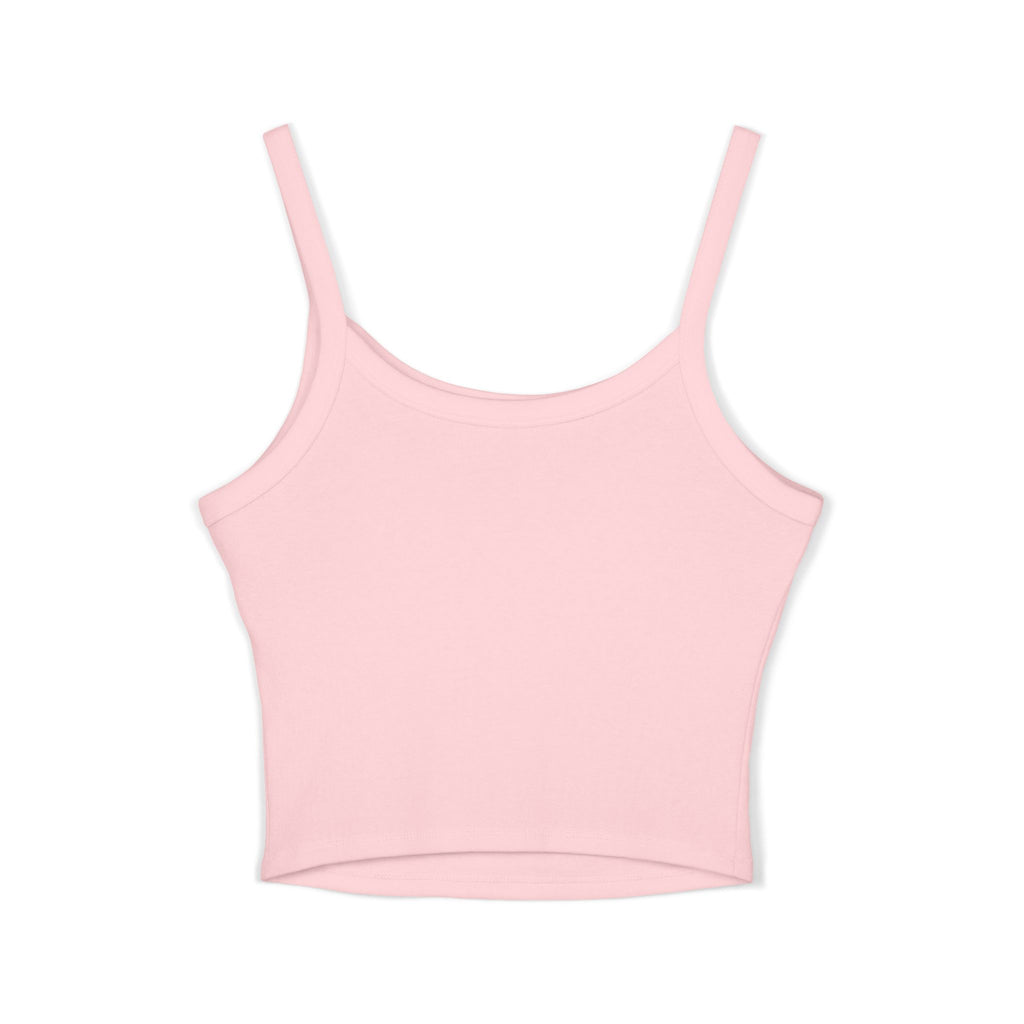 Chic Women's Spaghetti Strap Tank Top with Minimalist Design, Summer Casual Wear, Everyday Outfit, Dance Warmup, Gift for Her